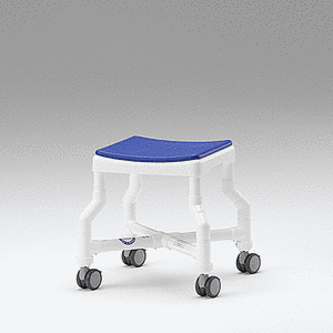 Hocker mit Rollen