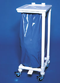 M�llsammler MS 120 R, fahrbar, ein Abwurf