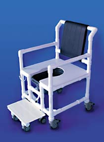 XXXL Dusch-Toilettenstuhl Sitzbreite 56 cm bis 60 cm, bis 200 kg